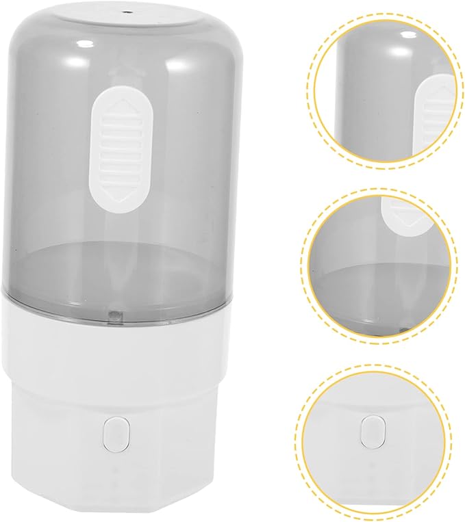 UPKOCH Automatic Fish Tank Feeder Timer and Easy to Clean Feeding Tool for and Small Aquariums Transparent Body for Easy Monitoring Battery Not Included