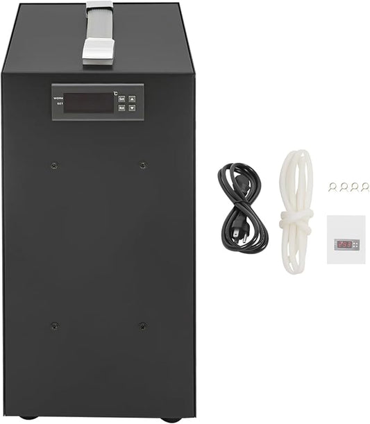 10.57Gal Aquarium Chiller 40L Aquarium Cooler 150W 110V Aquarium Water Chiller with LCD Display, Fish Tank Water Cooler Hydroponics Cooling System for Aquariums Fish Tanks