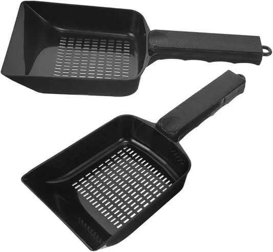 POPETPOP 2pcs Aquarium Sand Shovel Multi-Function Gravel Scoop for Fish Tank Cleaning Substrate Tool for Sand Removal Freshwater Aquariums