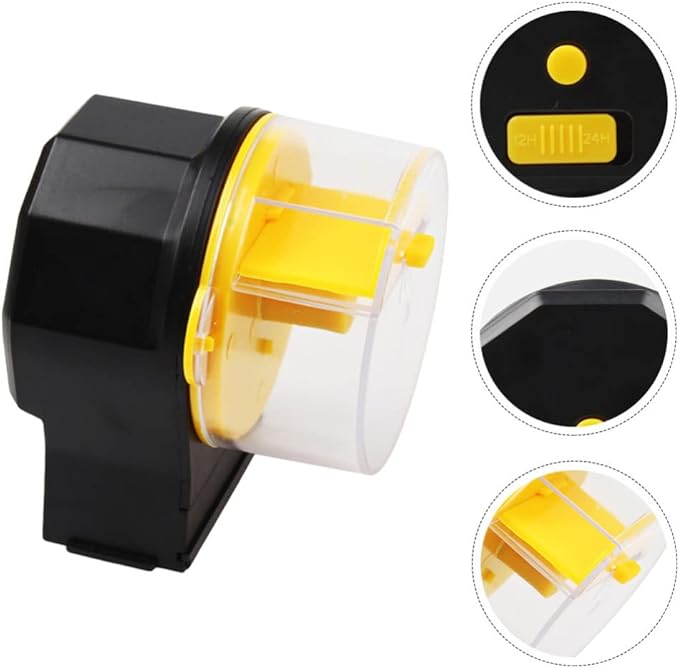 BESPORTBLE 1set Automatic Fish Feeder Clock Timer for Aquarium Vacation Fish Feeder Spacious Food Box Easy to Clean Design