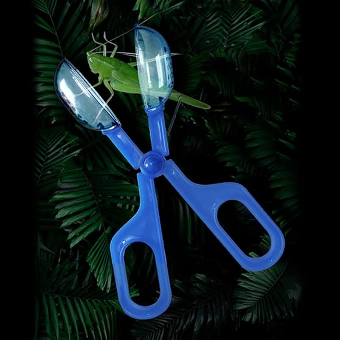 Ximimark 3 pcs Classic Aquarium Litter Blue Clear Reptile Poop Clamp Tool Kit New