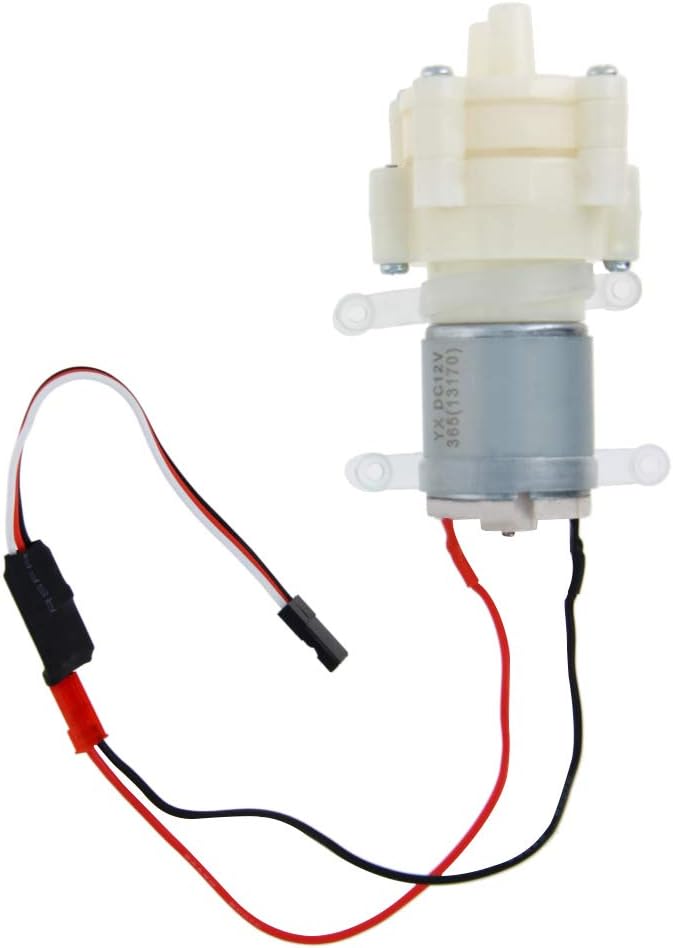 Heyiarbeit 5-12V Electric Diaphragm Pump Water Pumps Self Priming 1.5-2L/Min DC Diaphragm Pump 7mm+JST for Tea Machine Aquarium Water Cooling Fish Tank 1PCS