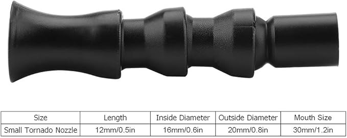 Yctze Adjustable Duck Flat Nozzle - 360° Rotating Water Outlet Tube for Aquarium Fish, Suitable for Saltwater and Freshwater Aquariums, 1/2 Inch Flexible, Fish and (Round