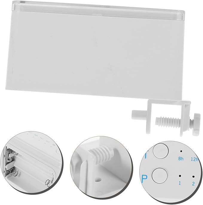 YARNOW 1Set Automatic Fish Feeder for Small Aquariums Durable Material Precise Timer Control for Desktop Fish Tanks Easy to Use Silent Operation
