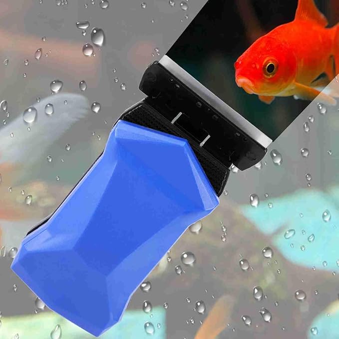 Flipper Cleaner Float, 2-in-1 Floating Magnetic Aquarium Glass Cleaner, Fish Tank Algae Cleaner, Scrubber & Scraper