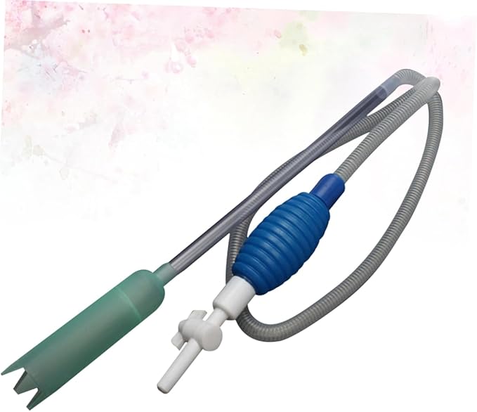 DOITOOL 3pcs Manual Water Pump for Fish Tank Easy to Use Gravel Tool for Routine Water Changes Aquariums