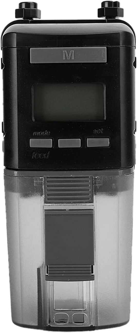 Aquarium Supplies Fish Feeding Gear, Feeding Timer Automatic Aquarium Feeding Timer Digital LCD Food Feeder Auto Feeding Electric Adjustable Fish Feeder for Aquarium Fish