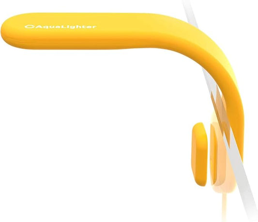 Fish Tank Light - Clip On Aquarium Light - Aquarium Light for Plants - LED Flexible Lamp for Freshwater Light - NanoSoft Yellow Fish Tank Lights 10 Gallon