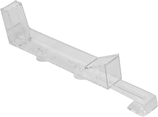 Shrimp Feeder Tube, Fish Plate Acrylic Transparent Tube, Clear Automatic Feeders Aquarium Feeding Tray for S (L)