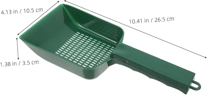 BESPORTBLE Convenient Multi-use Sand Shovel for Fish Tank Cleaning Reusable Plastic Tool for Efficient Gravel and Debris Removal Elegant Design for Aquatic Environments