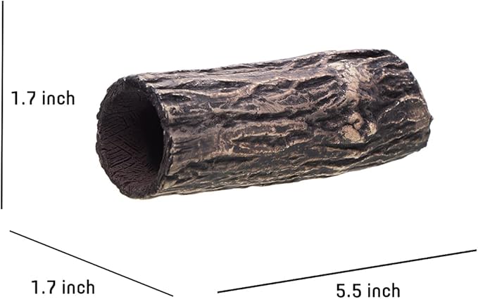 Plecoceramics Pleco Cave Natural Breeding Ceramic Decorations Fish Tank Aquarium Small Size (1 pcs)