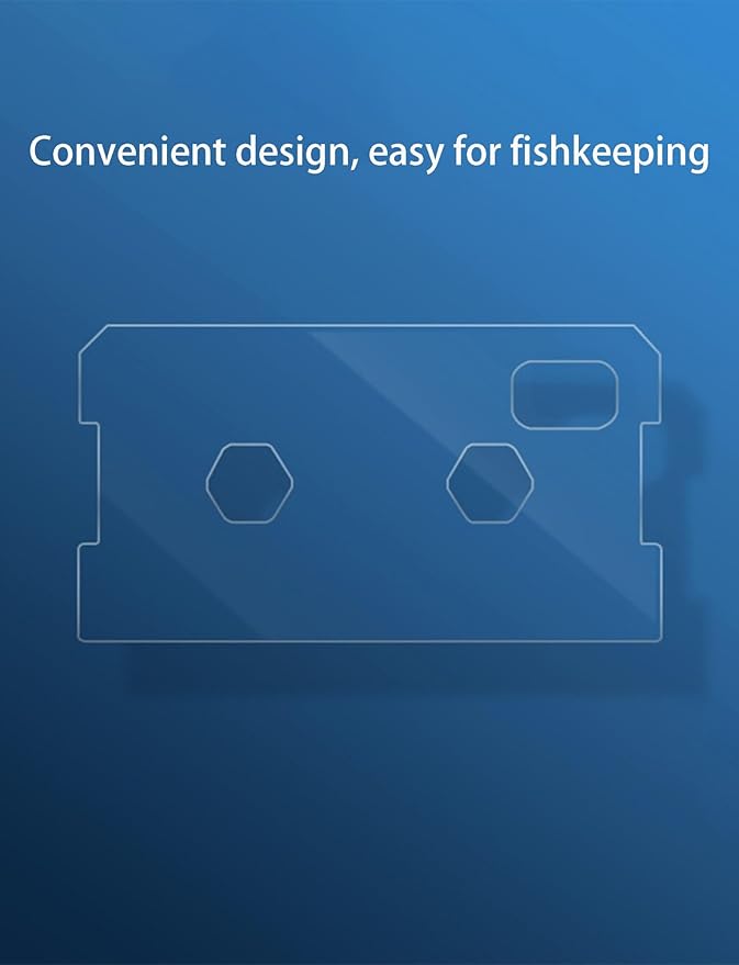 Aquarium Cover, Anti Jumping Fish Tank Top Cover, Transparent, for Aquariums for Fish, Reptiles and Turtles(77x34cm/30x13.4in)