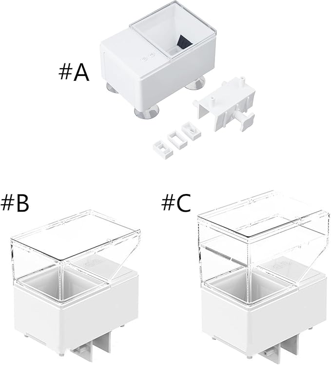 Feeding Food Dispenser Automated Fish Food Dispenser Timed Feeding Device for Holiday Care Automatic Fish Feeder