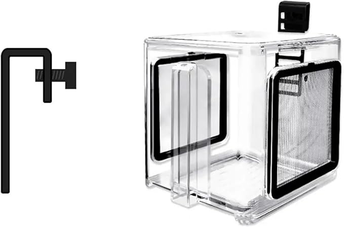 Acrylic Aquarium Fish Tank Breeder Box – Detachable Isolation Box for Ornamental Fish Breeding and Spawning