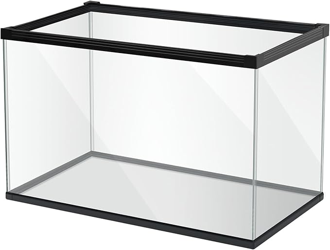 Ultra Clear Glass Aquarium Thickened Large Fish Tank -Suitable for High-end Fish Enthusiasts（33 Gallon）