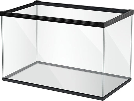 Ultra Clear Glass Aquarium Thickened Large Fish Tank -Suitable for High-end Fish Enthusiasts（33 Gallon）