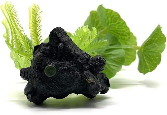 2 Piece Faux Fish Tank Betta Artificial Lotus Leaf Plants Large Soft Fake Plastic Aquarium Plants Silk Realistic Decorations