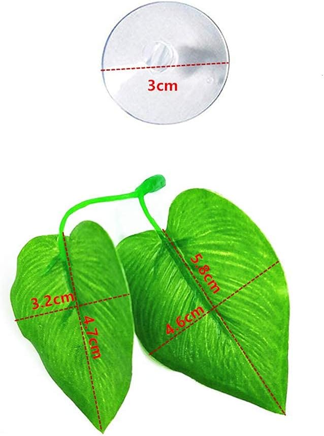 Pet Supplies Animals Toys Artificial Plant Leaf Betta Hammock Fish Tank Spawning Rest Bed Aquariums Decor