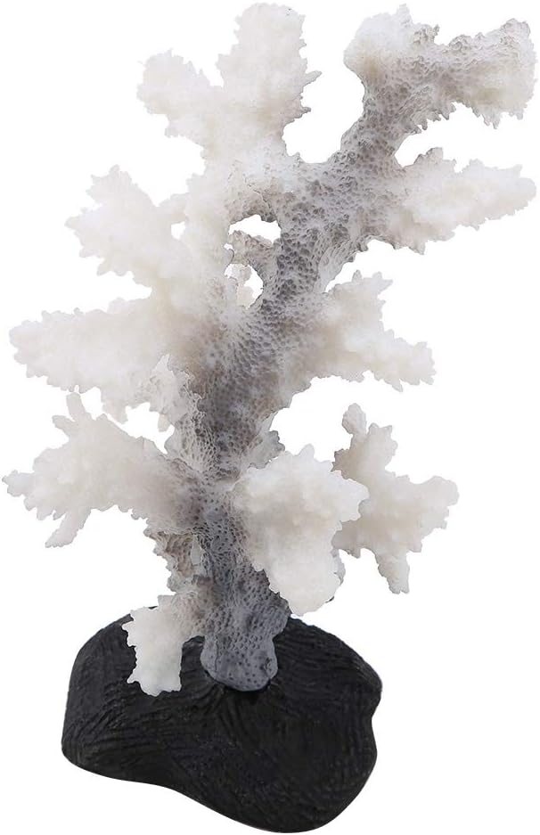Artificial Coral Plant for Fish Aquarium Decoration – Silicone Simulation Coral Ornament for Aquascaping, Landscaping & Fish Enhancement