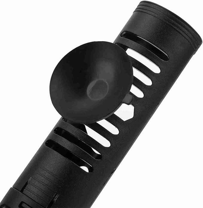 Aquarium Heater Protective Cover, Premium Removable Cover to Prevent Heater Breakage with Suction Cup Installation (No. 0 Protective Cover 18.5cm Long)
