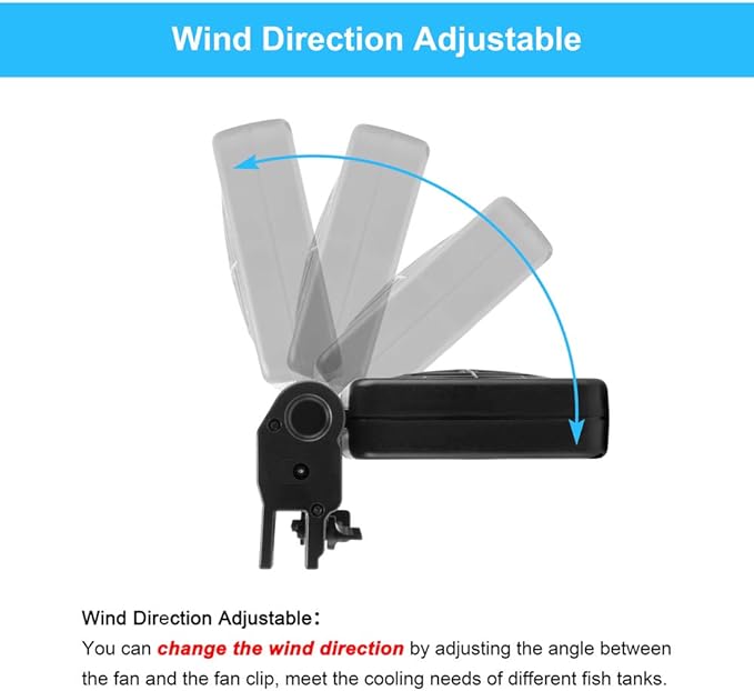 Aquarium Cooling Fan Fish Tank Fan Aquarium Chillers for Salt Water Fresh Water
