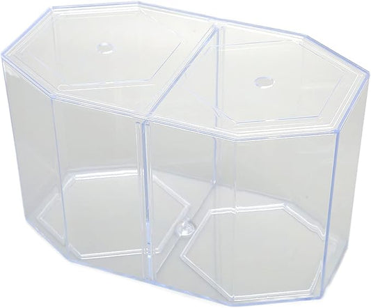 Fish Hatchery Isolation Box Hatchery Transparent Isolation Box,Aquarium Fish Breeder Box Multipurpose Transparent Octagonal Fish Isolation Box for Fish Breeding