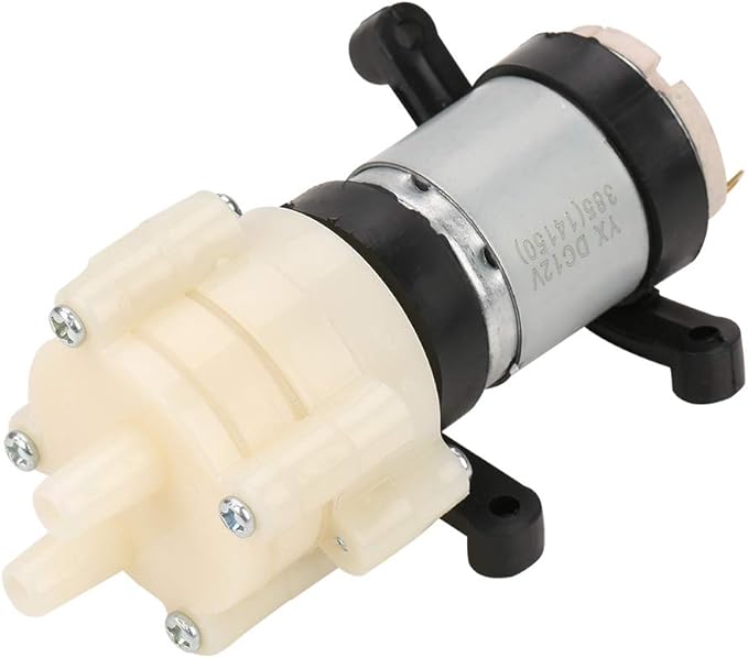 Oumefar DC 12v Mini Suction Gear Pump Fish Tank Water Air Diaphragm Pump Micro DIY Small Diaphragm for Tea Machine