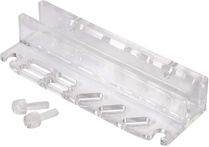 Fdit Acrylic Aquarium Fish Water Plant Scissor Scraper Spatula Maintenance Holder Storage Rack for Home Accessories