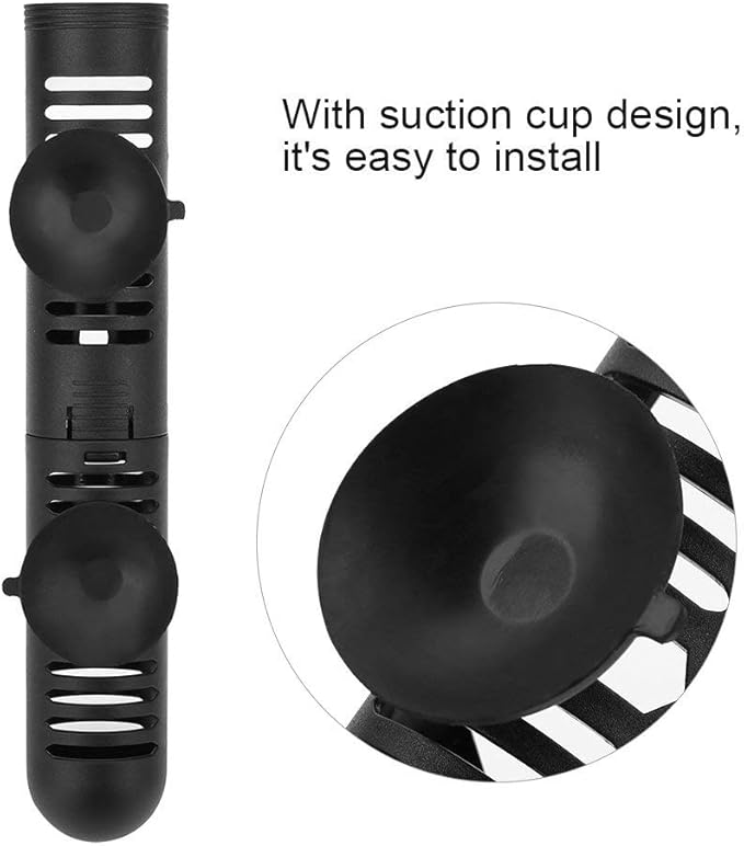 Fdit Aquarium Fish Heater Protective Case Detachable Design Heater for Fish Water with Suction Cups(#3)