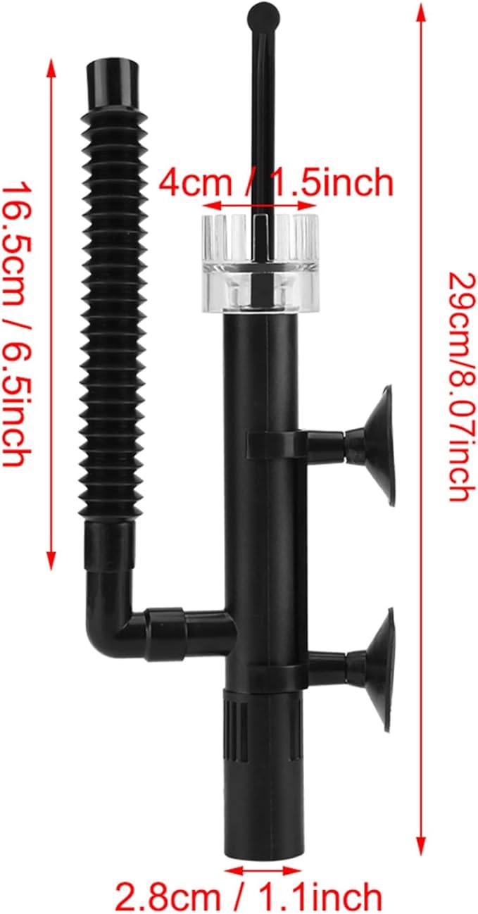 JTLB Mini Fish Tank Oil Skimmer, Surface Oil Remover, Perfect for Small Coral Aquarium, Efficient Cleaning Tool, Single Pack, JTLBapyd05f6hu