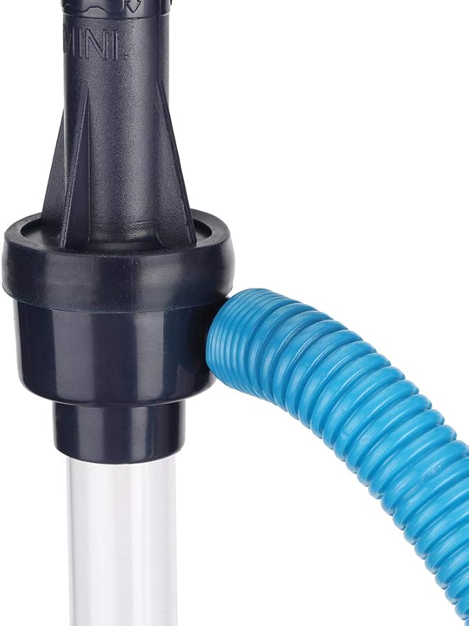 Electric Fish Tank Aquarium Gravel Cleaner Vacuum Sand Washer Cleaning Pump Device Multi Functional Water Changer Filter Suction Fish Waste for Aquarium Maintenance ABS Material