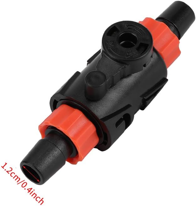Aquarium Water Control Valve, Aquarium Hose Pipe Quick Release Connector Water Control Valve Aquarium Air Control Valves Aquarium Filter Connector for Home (S)
