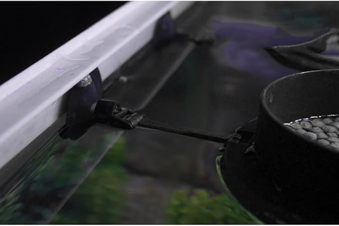 BESPORTBLE Automatic Fish Feeder Ring Floating Food Circle Fish Tank Feeder for Betta Aquarium Accessory