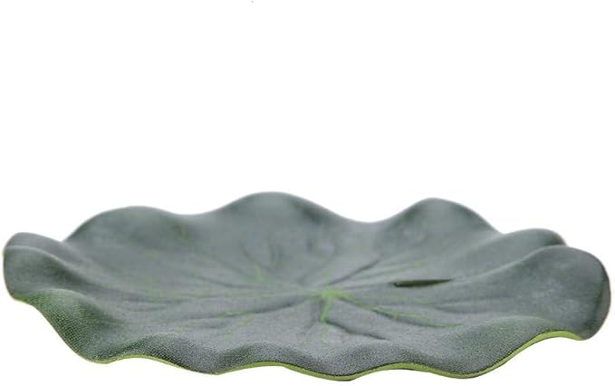 Sheens 10Pcs Aquarium Artificial Lotus Leaf, Fish Tank Water Landscape Decoration Simulation Plastic Floating Lotus Leaves for Freshwater Saltwater Aquarium