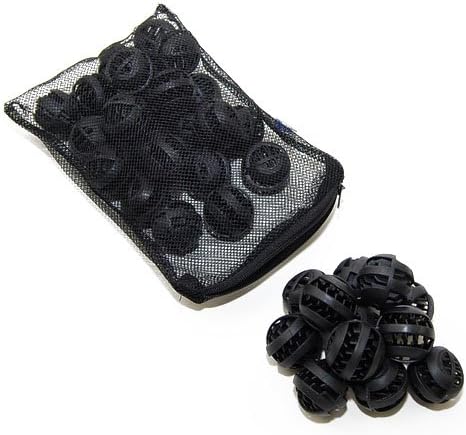 CNZ® 1.25-inch Bio Ball Filter Media for Aquarium Fish Pond Waterfall Fountain (1-Pack, 30pcs)