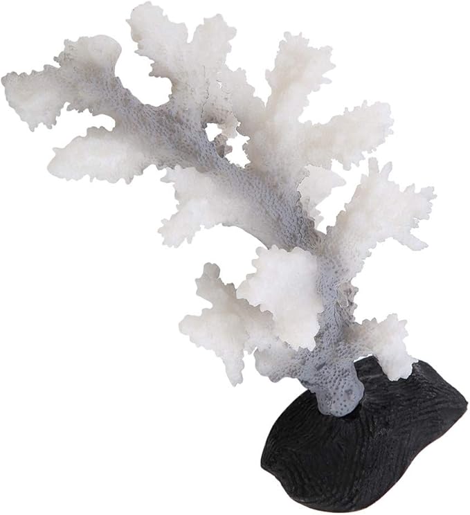 Artificial Coral Plant for Fish Aquarium Decoration – Silicone Simulation Coral Ornament for Aquascaping, Landscaping & Fish Enhancement