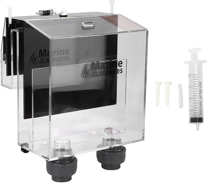 Zerodis Aquarium Water Cycle Box, Acrylic Hang On Fish Water Siphon Air Pumps for Recycled Water and Increase Oxygen, Filtration Water No Noise Fish Filter