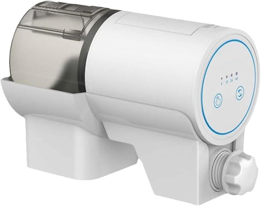 Large Capacity Automatic Feeders New Generations Feeding Dispenser Device for Fish Tanks Large Volumes Fish Care Automation