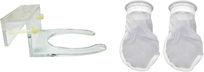 Bubblefin Pre Sump Filter Sock Holder 4" with 2 x Filter Bags