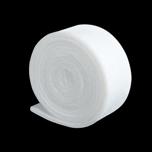 Aquarium Filter Sponge Foam Pad Biochemical Cotton Filter Foam Sponge Media Roll Pad Cut to Fit Aquarium Filter Fish Tank, Reticulated Small Pore 39.4"x 4.7" x 1.2" White