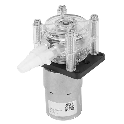 Peristaltic Pump Large, DC12V Strong Suction, Modern Style, Polycarbonate Material, 0-400ml/min Flow Rate