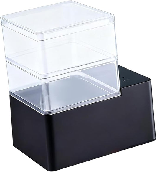 Auto Fish Food Dispenser Supplies for Round Tank Sturdy Gifts 5cm to 2cm Thickness Stable Automatic Fish Feeder Accessory, 240 ml