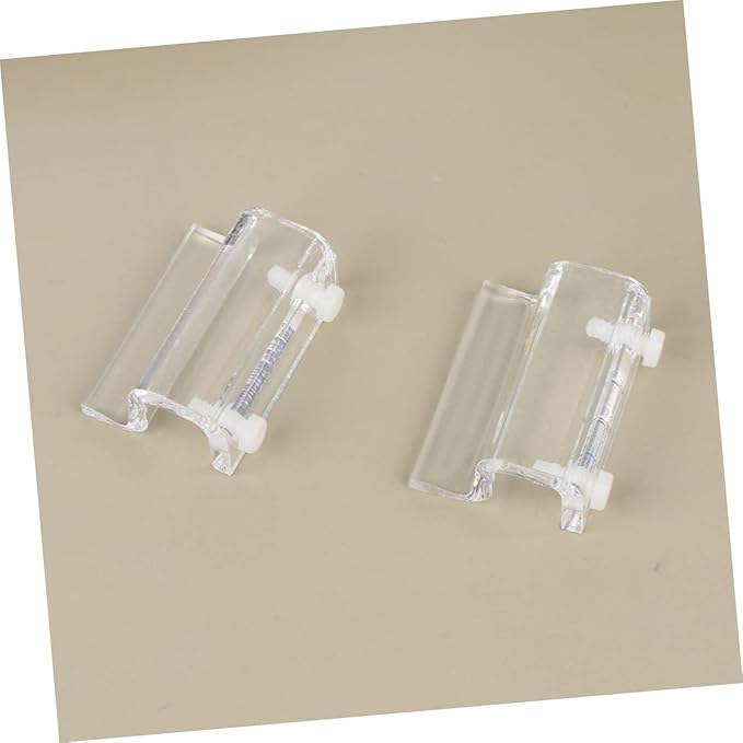 BESPORTBLE 8pcs Aquarium Support Bracket Acrylic Fish Tank Cover Holder for Open Tanks Holds Securely for Thick
