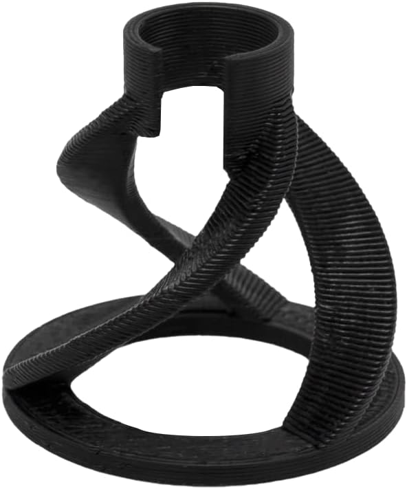 Printed Reef Coral Frag Plug Sand Stands Set of 5 (Standard, Black)