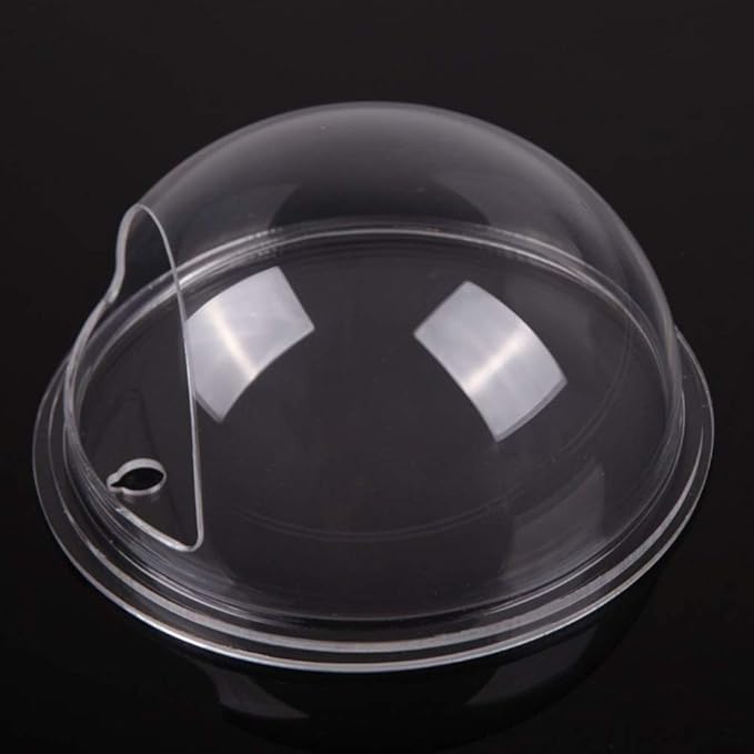 Aquarium Wall Mounted Plant Bowl - 6 Inch Round Acrylic Betta Fish Tank, Hanging Bubble Vase for Plant Propagation & Home Office Wall Decorations