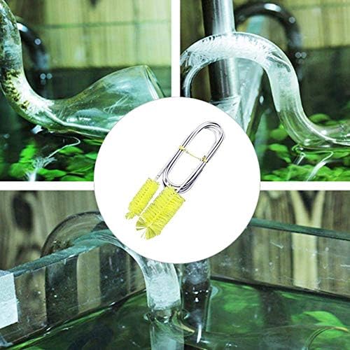 Aquarium Filter Cleaning Brush 61 Inch Long Flexible Nylon Fish Tank Tube Cleaner for Air Pump Pipe Accessories Debris Removal