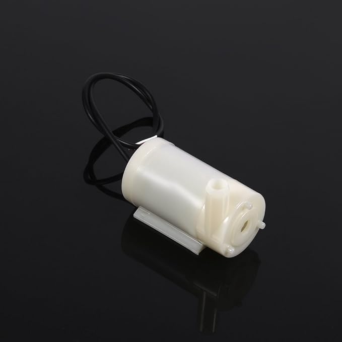Water Pumps, DC 3-4.5V 100L/H Mini Micro Submersible Motor Pump Water Pumps Low Noise for Fish Fountain Aquarium(JT-DC3W Horizontal)