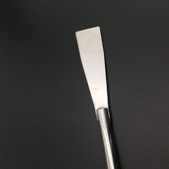 2 Pcs Stainless Steel Aquarium Spatula Long Sand Scrapers Fish Tank Aquatic Plant Tools