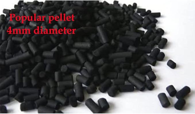 1 lb Activated Charcoal Carbon Pellets in Free Mesh Media Bag for Aquarium Fish Pond Tank Canister Filter