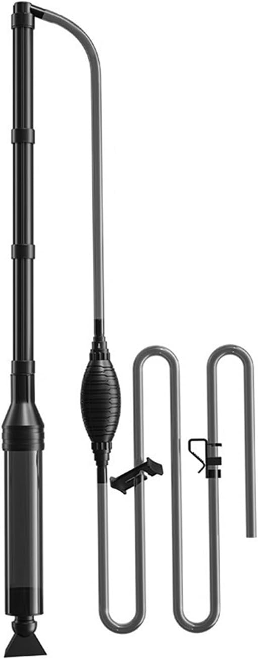 Fish Tank Cleaner with Thickened Airbag, Hand Siphon Hose, Vacuum Water Changer Sand, for Fish Tank Cleaning Gravel & Sand